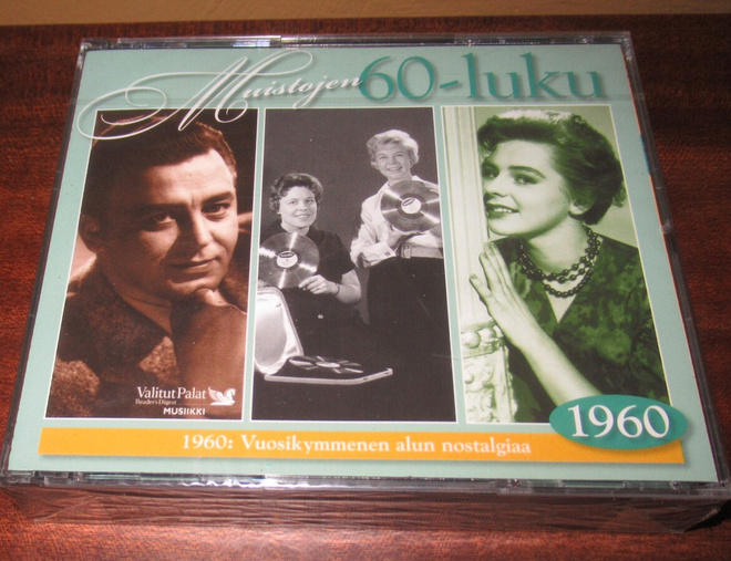 Muistojen 60-luku 1960 3cd boxi UUSI