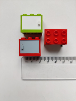 Lego kaapit 3 kpl