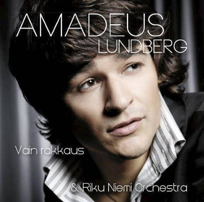 Amadeus Lundberg - Vain Rakkaus (CD) KUIN UUSI!! Riku Niemi