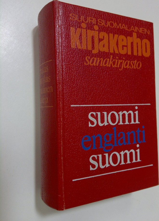 Aino Wuolle : Suomalais-englantilainen sanakirja ; Englan...
