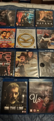 Bluray - 6.5€/kpl - valitse!!