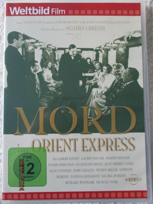 Agatha Christie MURDER ON THE ORIENT EXPRESS (DVD)