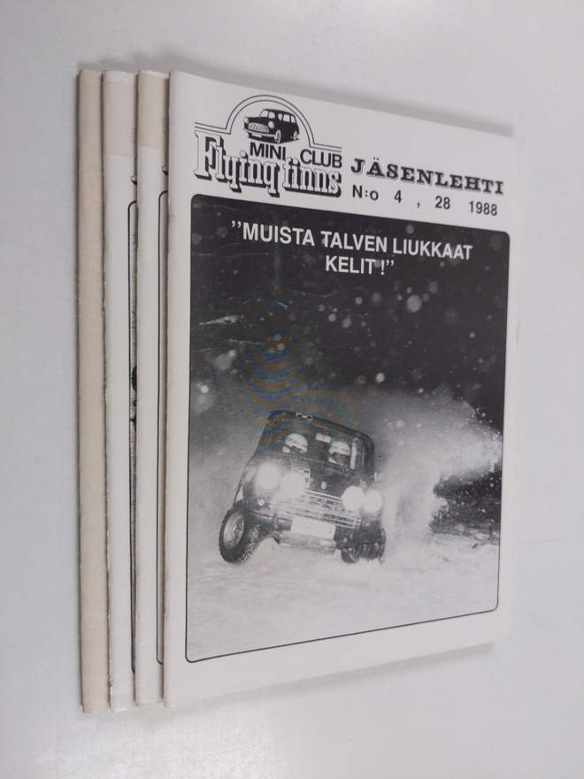 Mini Club Flying Finns jäsenlehti 1-4/1988