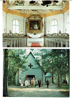 Kirkkokortit, Paltaniemi ja Pellinge
