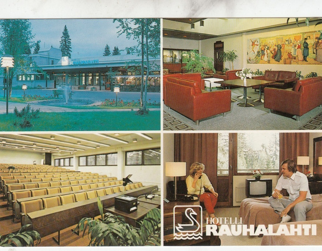 Kuopio,  Rauhalahti sommitelmakortti   p322