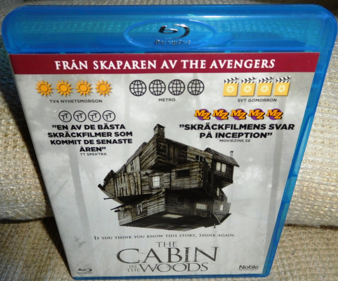 Cabin In The Woods Blu-ray (ei tekstitystä suomeksi)
