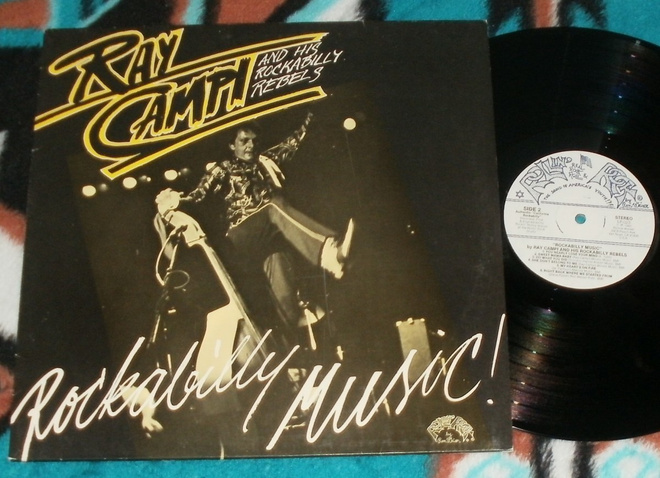 RAY CAMPI ~ Rockabilly Music ~ LP