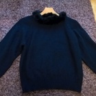 Casual clothes musta Neule pusero turkis -somistein - 34-36 - pikkukuva 1