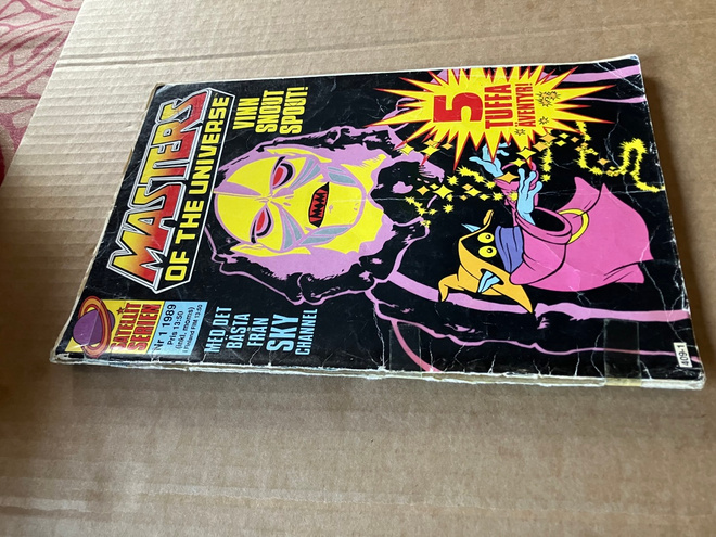 MASTERS OF THE UNIVERSE 1/1989 PÅ SVENSKA