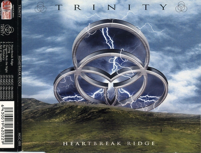 TRINITY Heartbreak Ridge 2007 5 biisin CD EP Suomi-Hard Rock