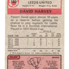 Purkkakuva Jalkapallo n:o 102 DAVID HARVEY. Leeds. - pikkukuva 2