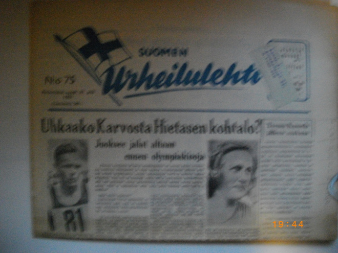 Suomen Urheilulehti Nro 75/1951 (25.2)