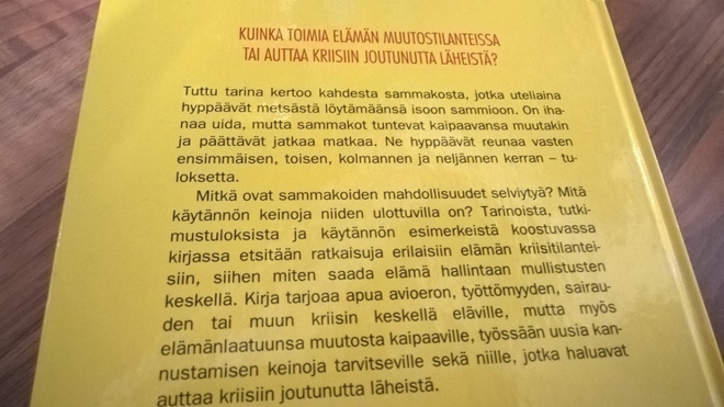 Tarina kahdesta sammakosta Kuinka löydät itsestäsi selvityjä