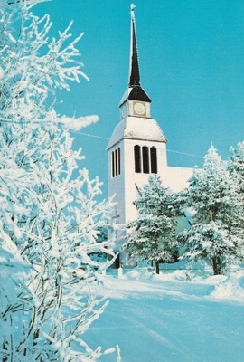 KIRKKOKORTTI - KUUSAMON KIRKKO - 13