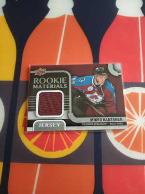 Mikko Rantanen UD 15-16 Rookie Materials Jersey #RM-MR