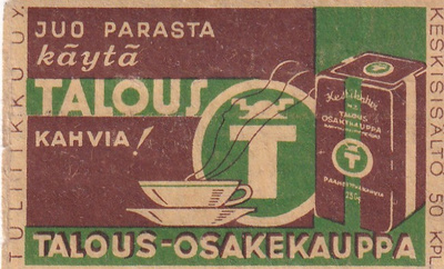 Talous kahvia. Talous - Osakekauppa   s3