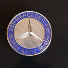Mercedes-Benz Konepellin lätkämerkki, Kromi-sininen – 57mm - pikkukuva 2