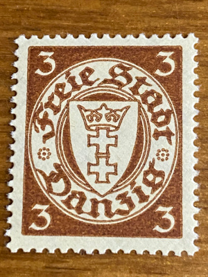 SAKSA DANZIG 1938 MERKKI**