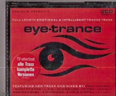 EYE-TRANCE - 3 CD kokoelma (mm. Paul Van Dyk, Saint Etienne,