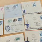 16xVANHA Ensipäiväkuori FDC Olympia 1952 Mannerheim ym 1950- - pikkukuva 3