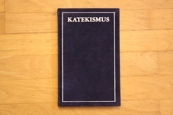 Luther Vähä katekismus ja kristinoppi 1948 (samettinen) H1