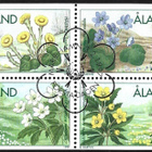 Åland 1994 ÅV 5 Kevätkukkia EP leima NELILÖ LaPe 120-123 - pikkukuva 1