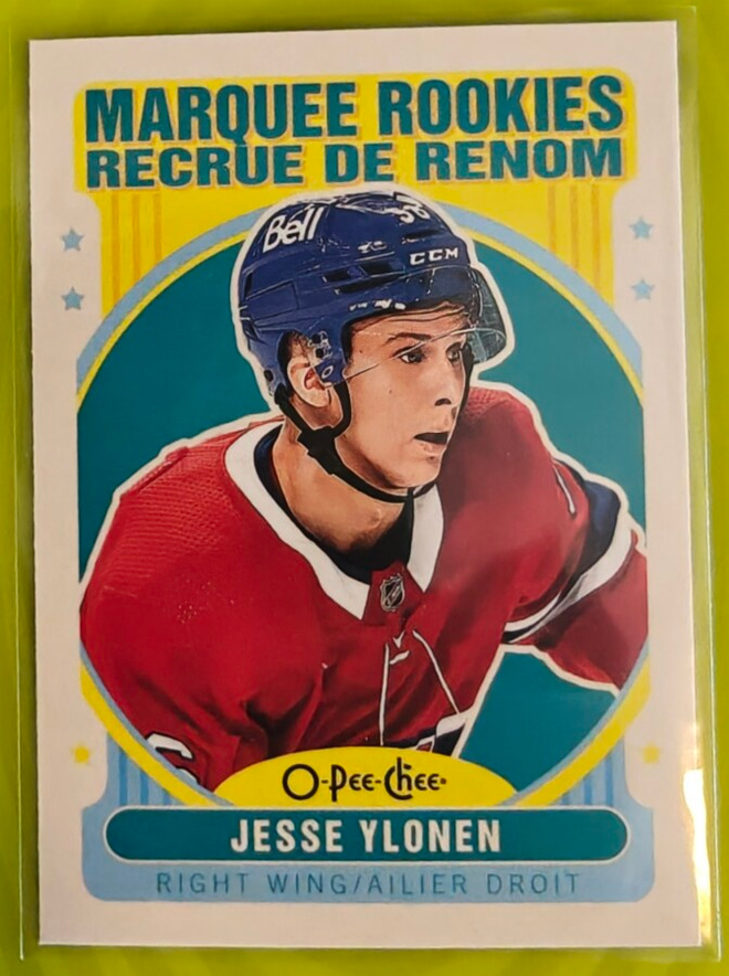 Jesse Ylönen 2021-22 OPC Marquee Rookies