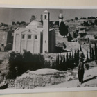Israel, Jerusalem, yleisnäkymä Betaniasta, vanha valokuvapk - pikkukuva 1