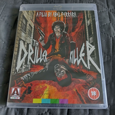 The Driller Killer Blu-Ray + DVD **muoveissa**