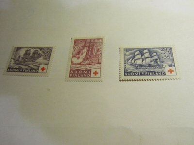 1937 punainen risti sarja, postituore