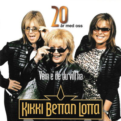 Kikki, Bettan, Lotta - Vem E' De' Du Vill Ha CD SIGNED