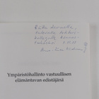 Anna-Liisa Kiiskinen : Ympäristöhallinto vastuullisen elä... - pikkukuva 3