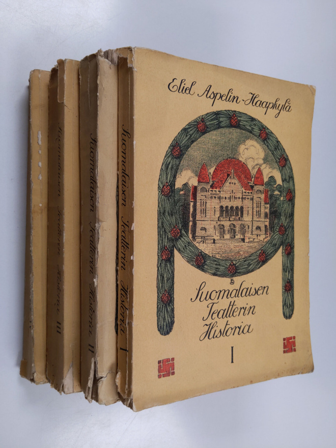 Eliel Aspelin-Haapkylä : Suomalaisen teatterin historia I...