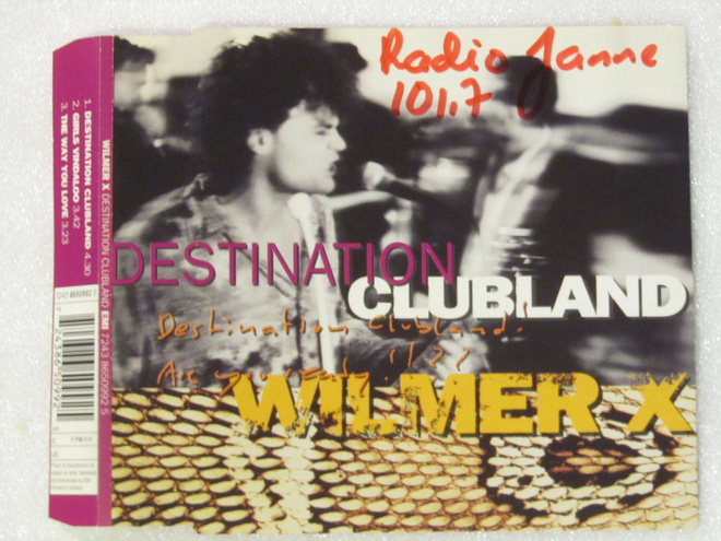 Wilmer X • Destination Clubland CD-Single