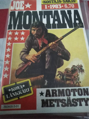 Joe Montana 1 1983 Armoton Metsästys