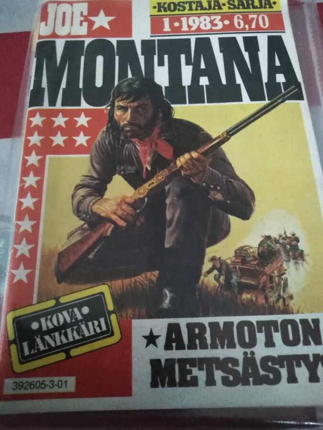 Joe Montana 1 1983 Armoton Metsästys