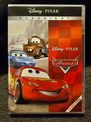 Autot (DVD) 7. Disney Pixar klassikko