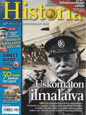 Tieteen Kuvalehti HISTORIA 12/2014 Uskomaton ilmalaiva