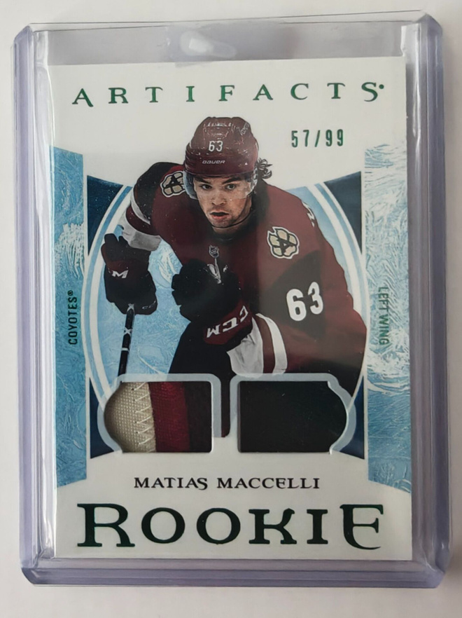 Matias Maccelli 2022-23 Artifacts Rookie Patch /99 15€