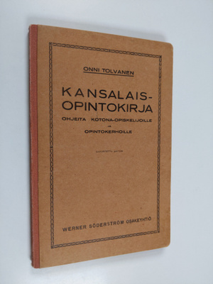 Kansalaisopintokirja : ohjeita kotonaopiskelijoille ja op...