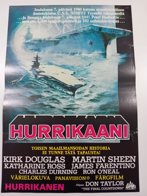 The Final Countdown - Hurrikaani elokuvajuliste