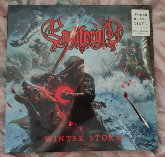 Ensiferum : Winter Storm - musta 12" vinyyli