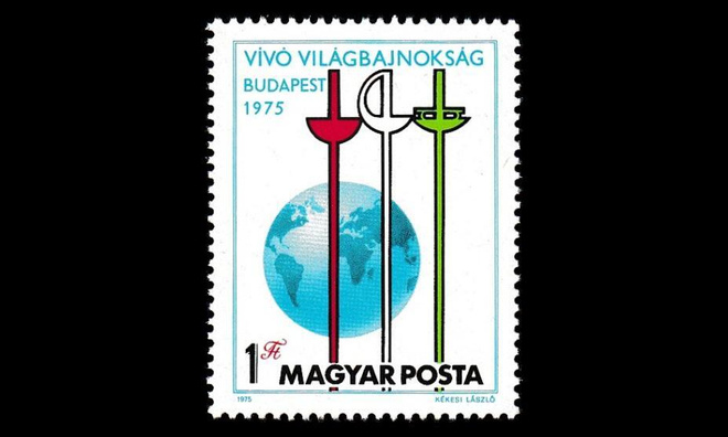 Unkari 3054 ** Miekkailun MM-kilpailut (1975)