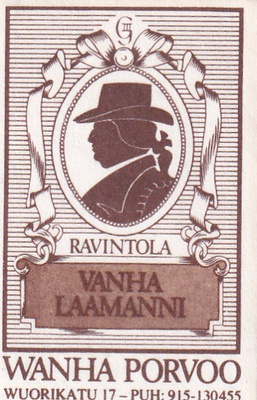 Porvoo, Ravintola Vanha Laamanni b527