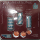 2006 SAN MARINO minikit - minirullat sis. yht. 63 kolikkoa - pikkukuva 2