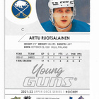 2021-22 Upper Deck Young Guns RC #221 Arttu Ruotsalainen - pikkukuva 2
