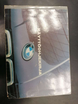 BMW 300 sarja omistajan käyttöohjekirja , suomi.9.1983