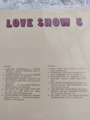 LP Various – Love Show 5