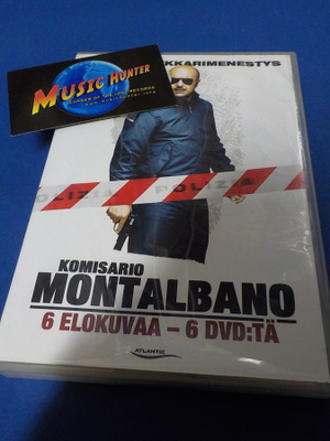 KOMISARIO MONTALBANO 6x DVD BOKSI (W)