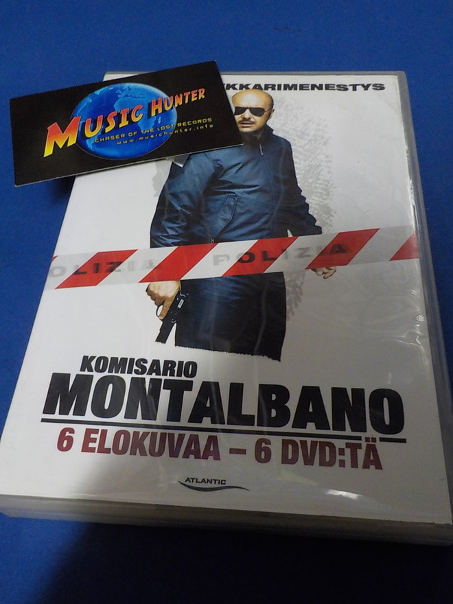 KOMISARIO MONTALBANO 6x DVD BOKSI (W)